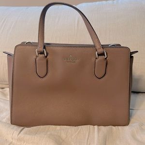 Authentic kate spade with removable strap. Three compartments.